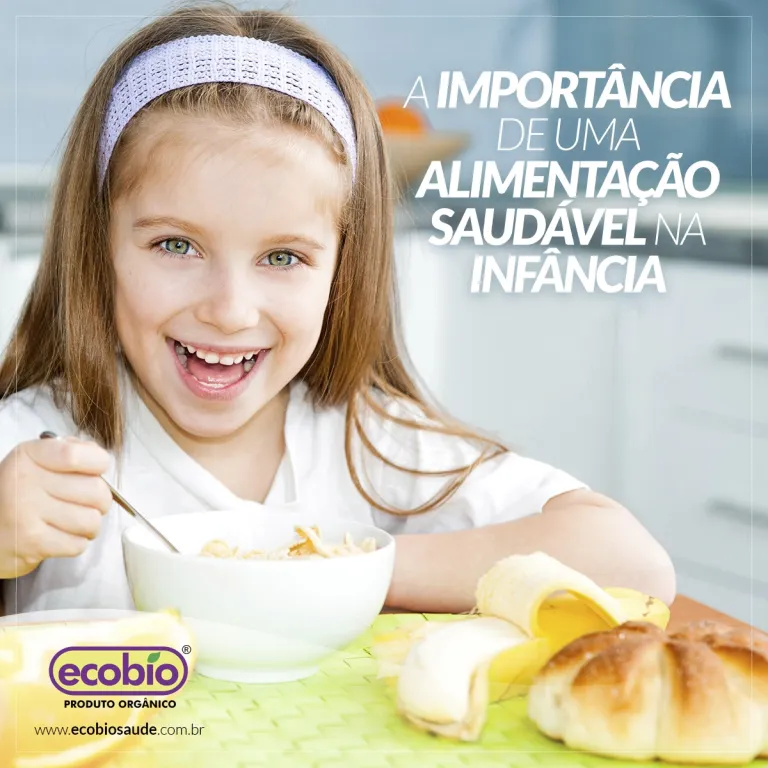 A importância de uma alimentação saudável na infância